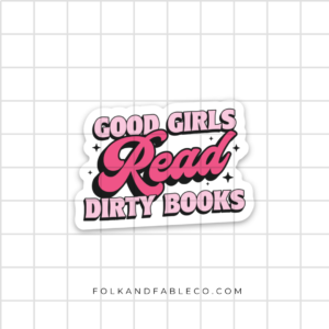 Good Girls Read Kindle Mini Sticker