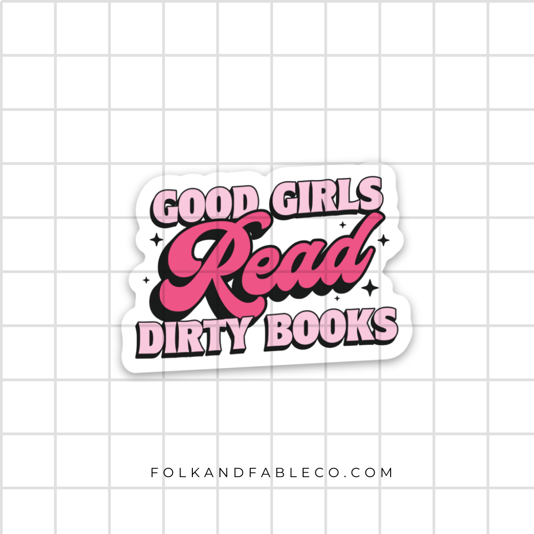 Good Girls Read Kindle Mini Sticker