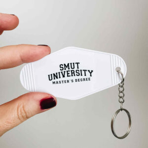 WHOLESALE: SMUT UNIVERSITY MOTEL KEYCHAIN