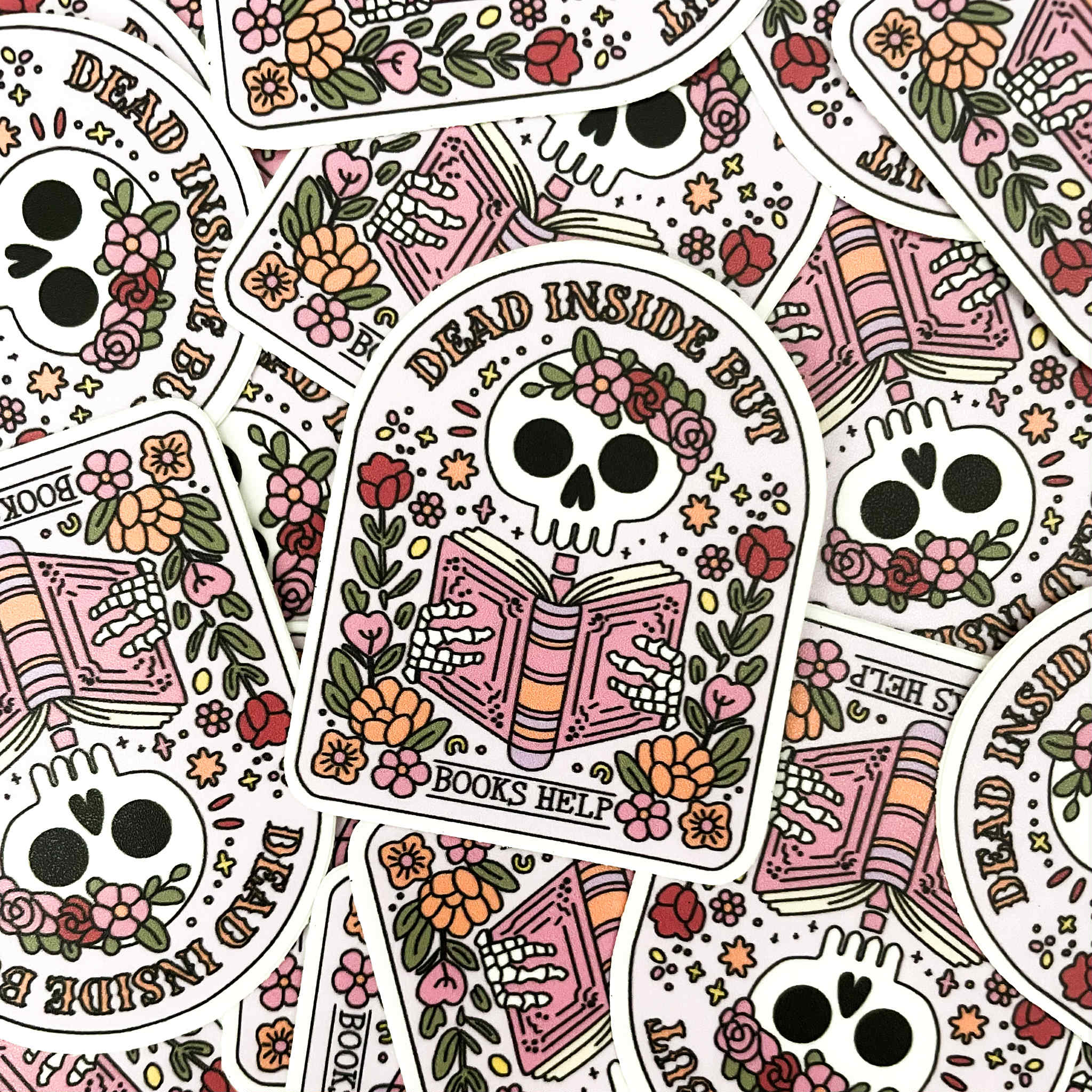 DEAD INSIDE VINYL STICKER