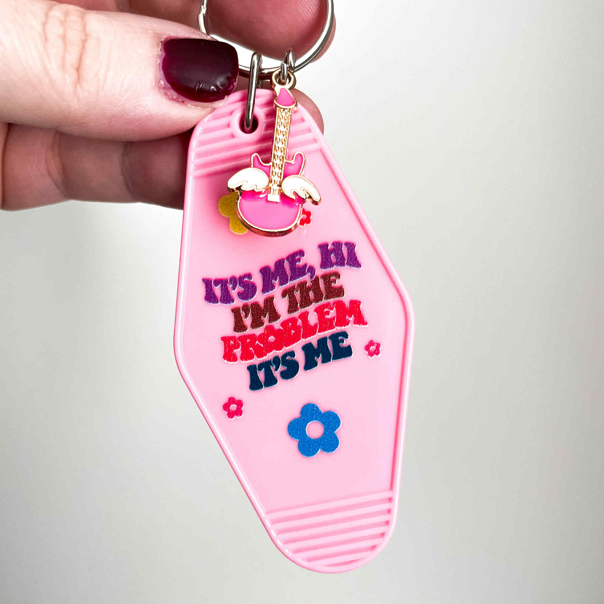 I'M THE PROBLEM MOTEL KEYCHAIN