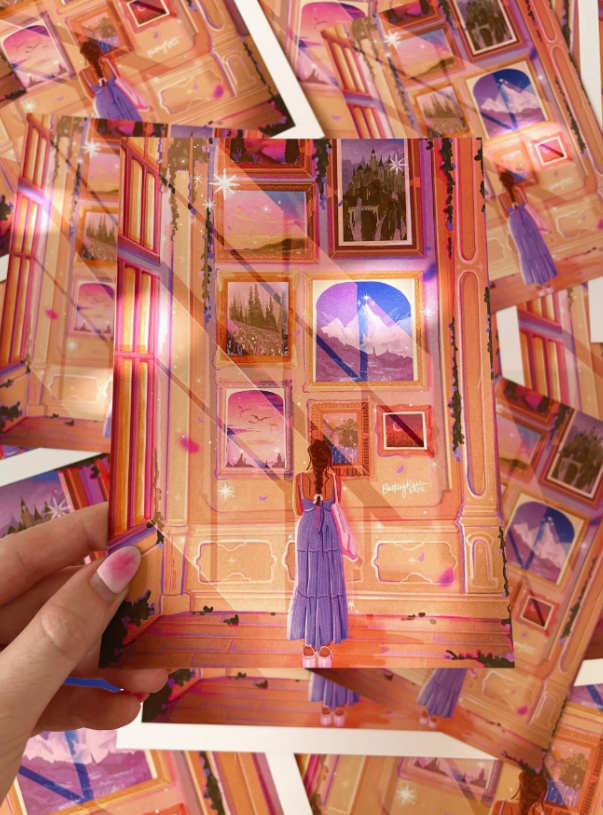 BOOKISH ART MUSEUM ART PRINT