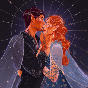 FAE COUPLE (BLUE) ART PRINT