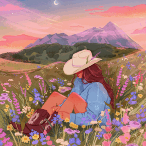 MOUNTAIN MEADOW ART PRINT