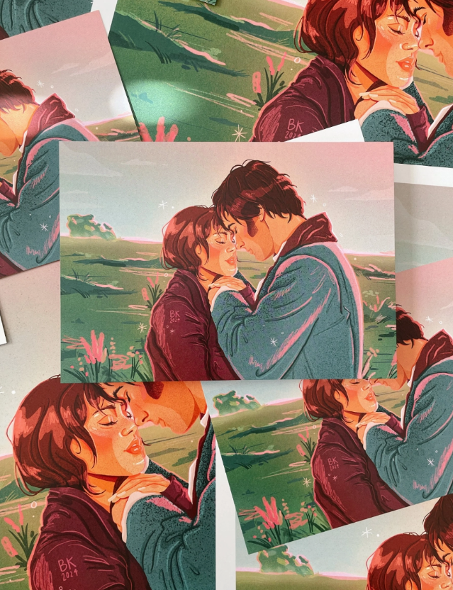 PRIDE AND PREJUDICE ART PRINT