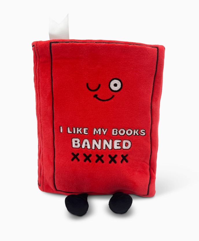I LIKE BANNED BOOKS PLUSHY