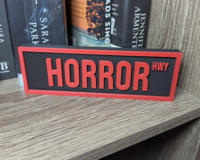 HORROR STREET SIGN