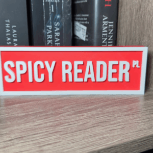 SPICY READER STREET SIGN
