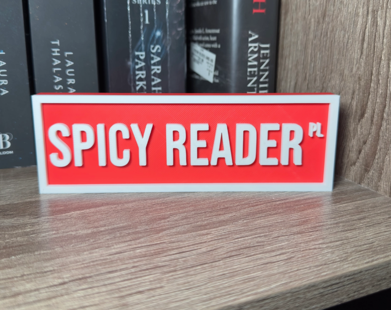 SPICY READER STREET SIGN