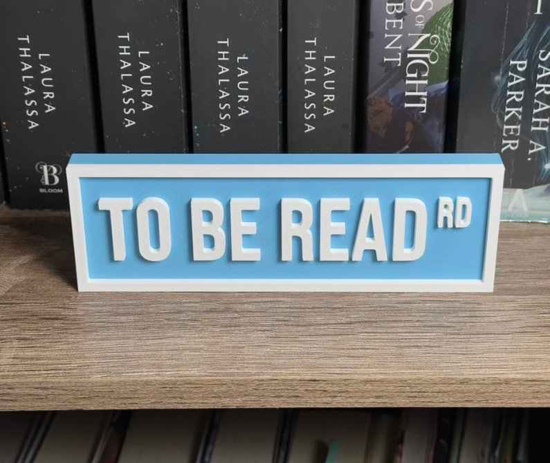 TO BE READ STREET SIGN