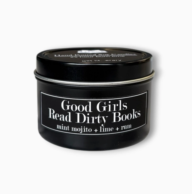 GOOD GIRLS READ DIRTY BOOKS CANDLE