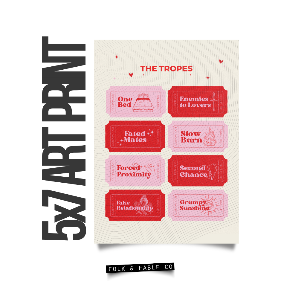 TROPES ART PRINT