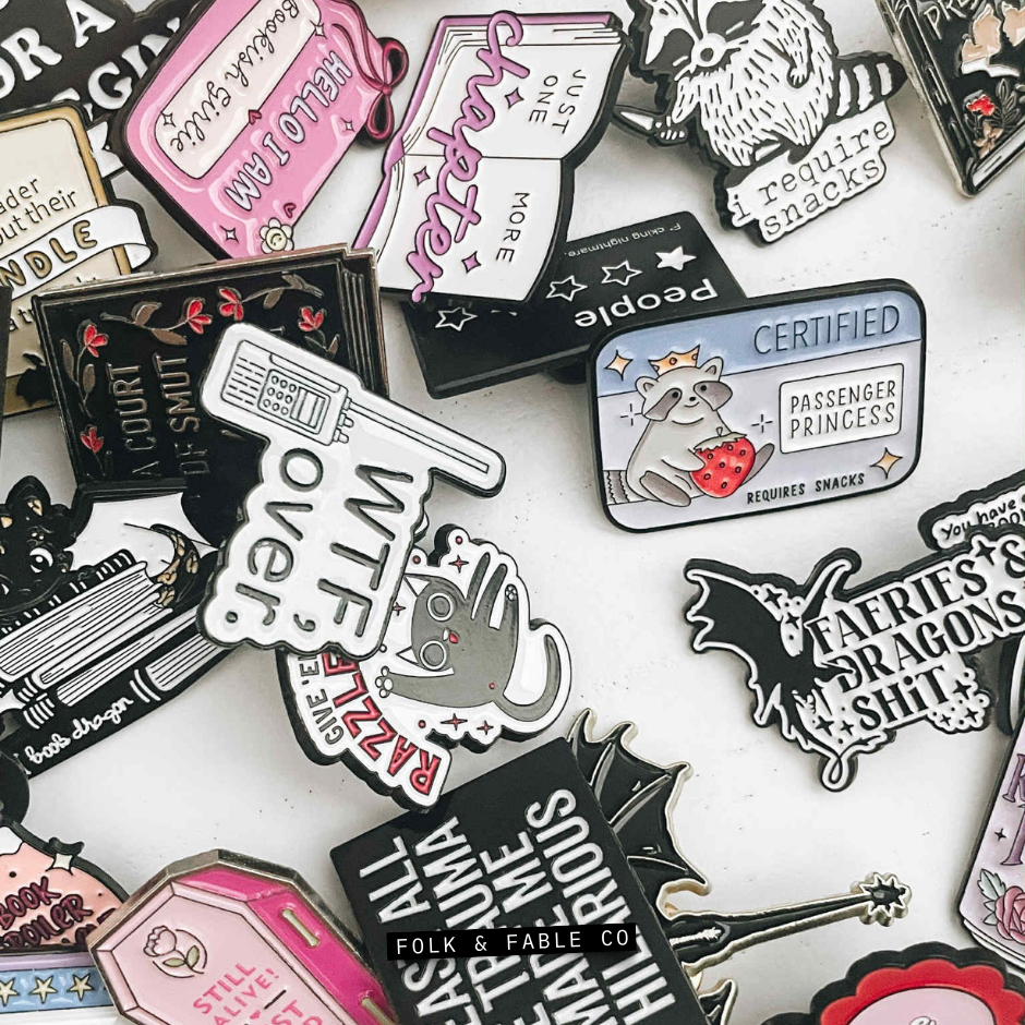 ENAMEL PINS - FEBRUARY DROP