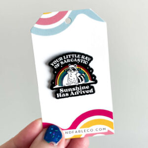 RAY OF SUNSHINE ENAMEL PIN