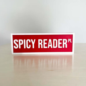 SPICY READER BOOKSHELF SIGN